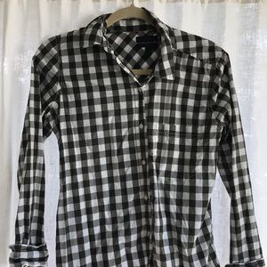 Jcrew Buffalo Check Button Down Shirt